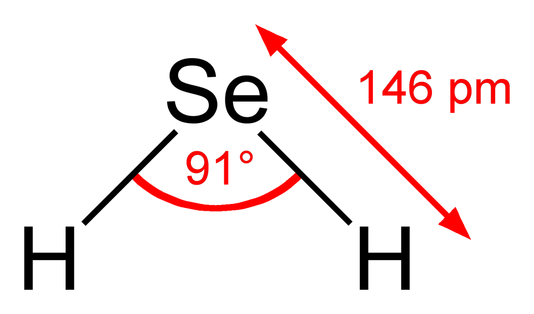 Hydrogen selenide