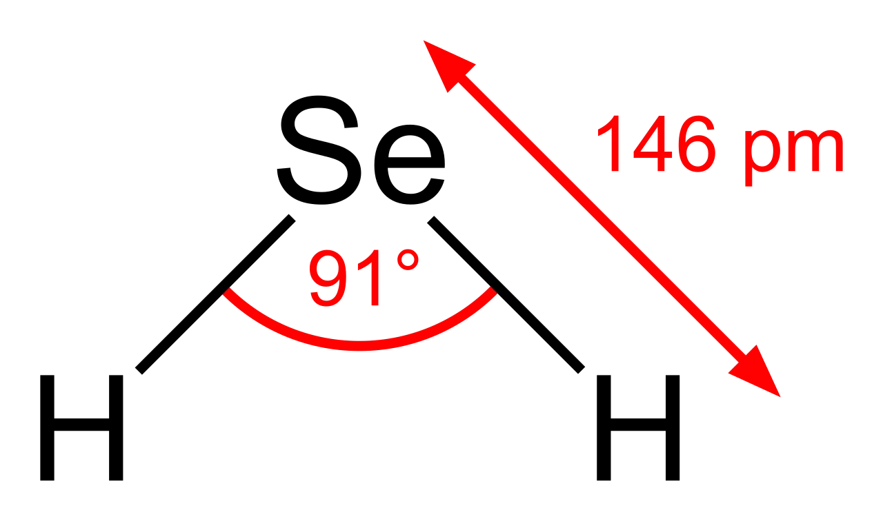 Hydrogen selenide
