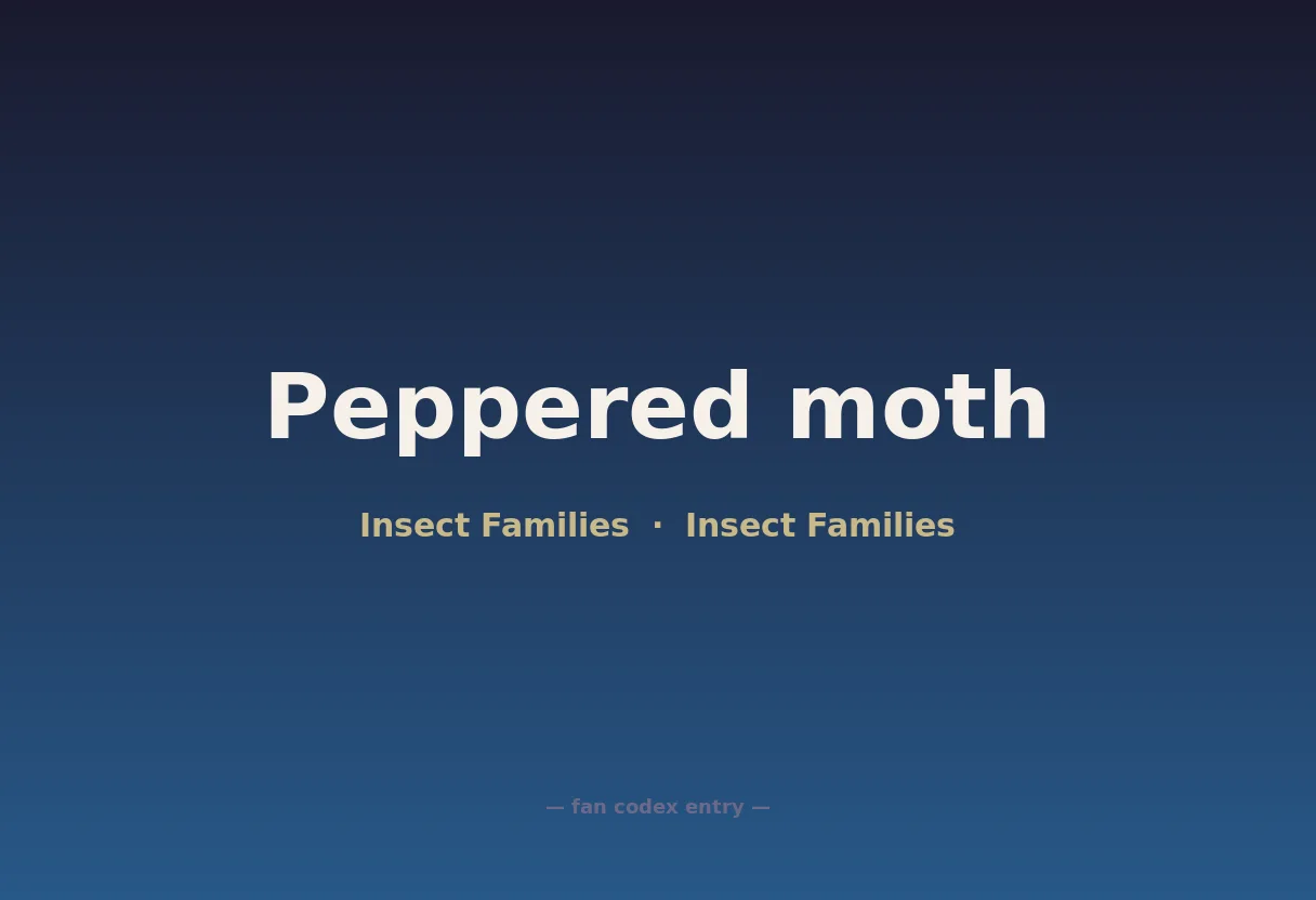 Peppered moth