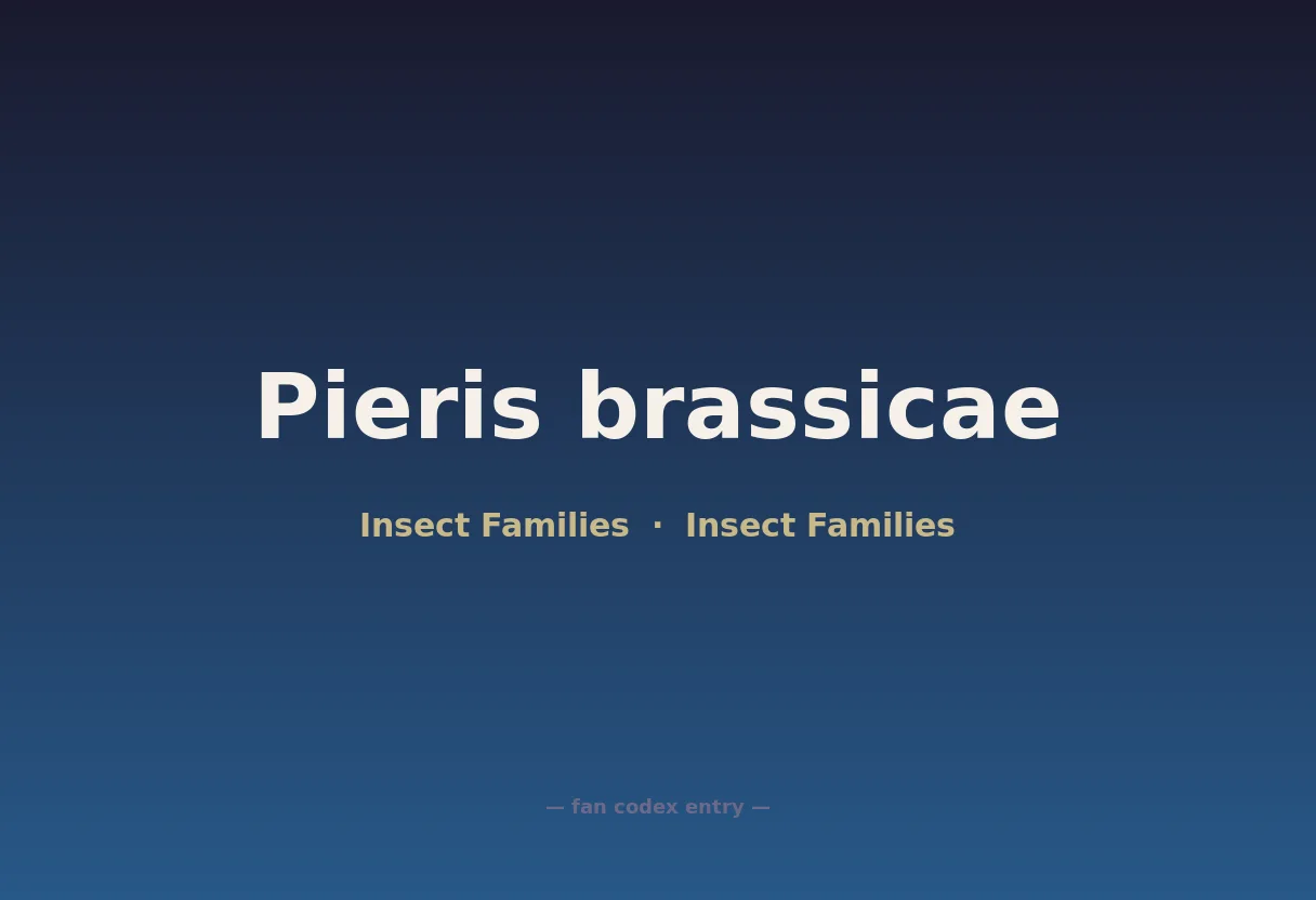 Pieris brassicae