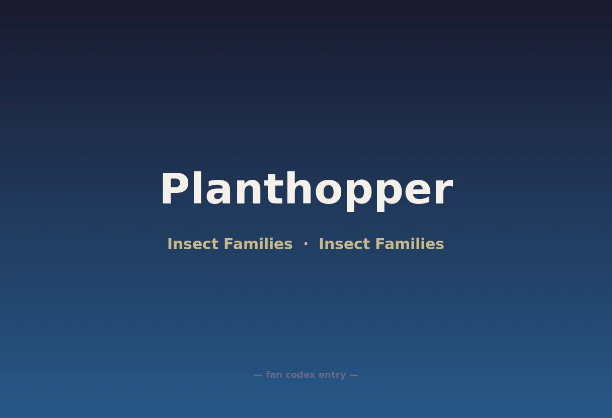 Planthopper