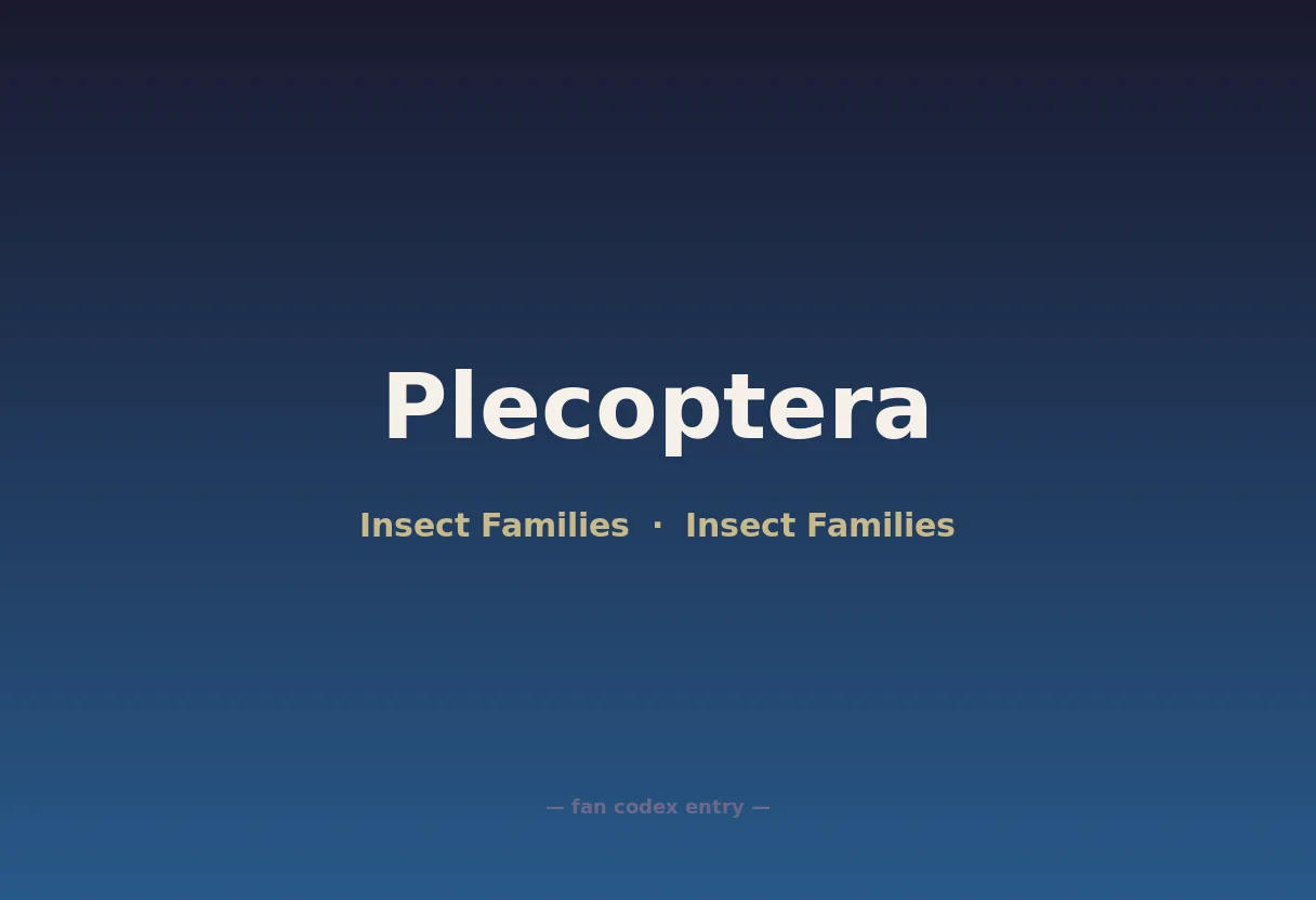 Plecoptera