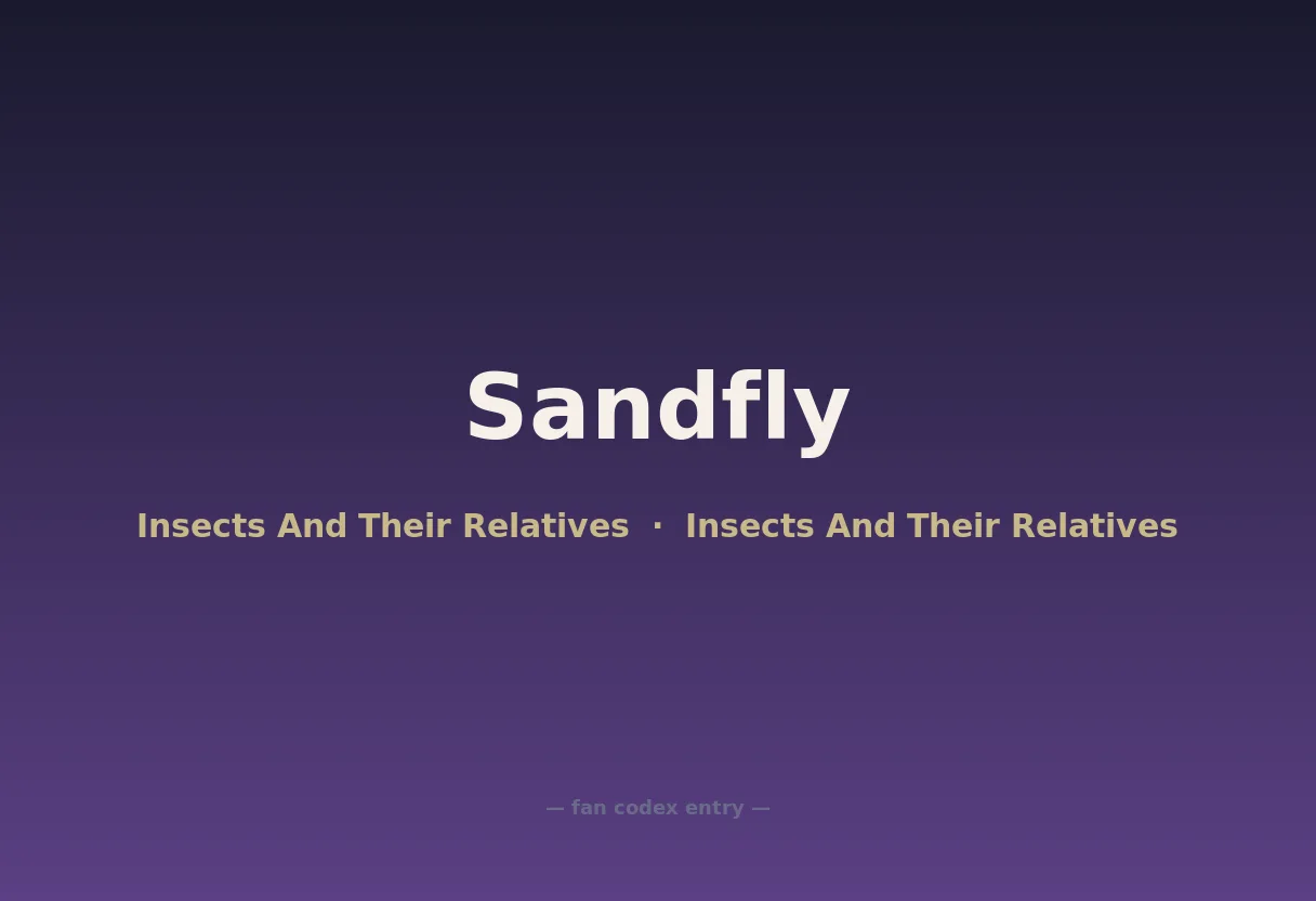 Sandfly