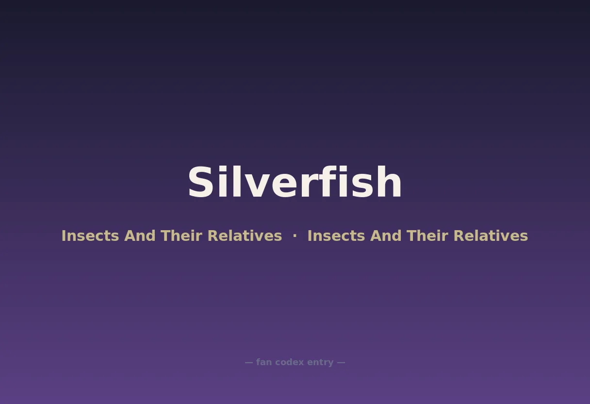 Silverfish
