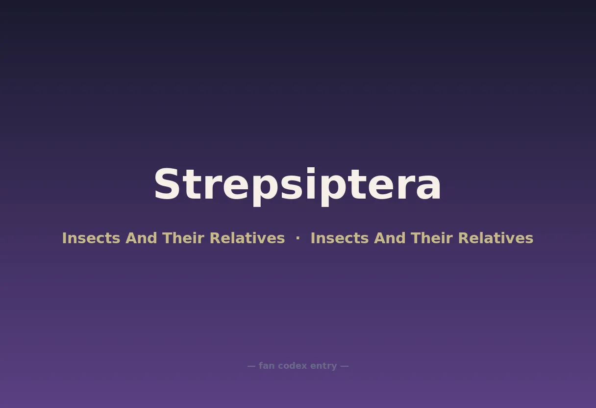 Strepsiptera