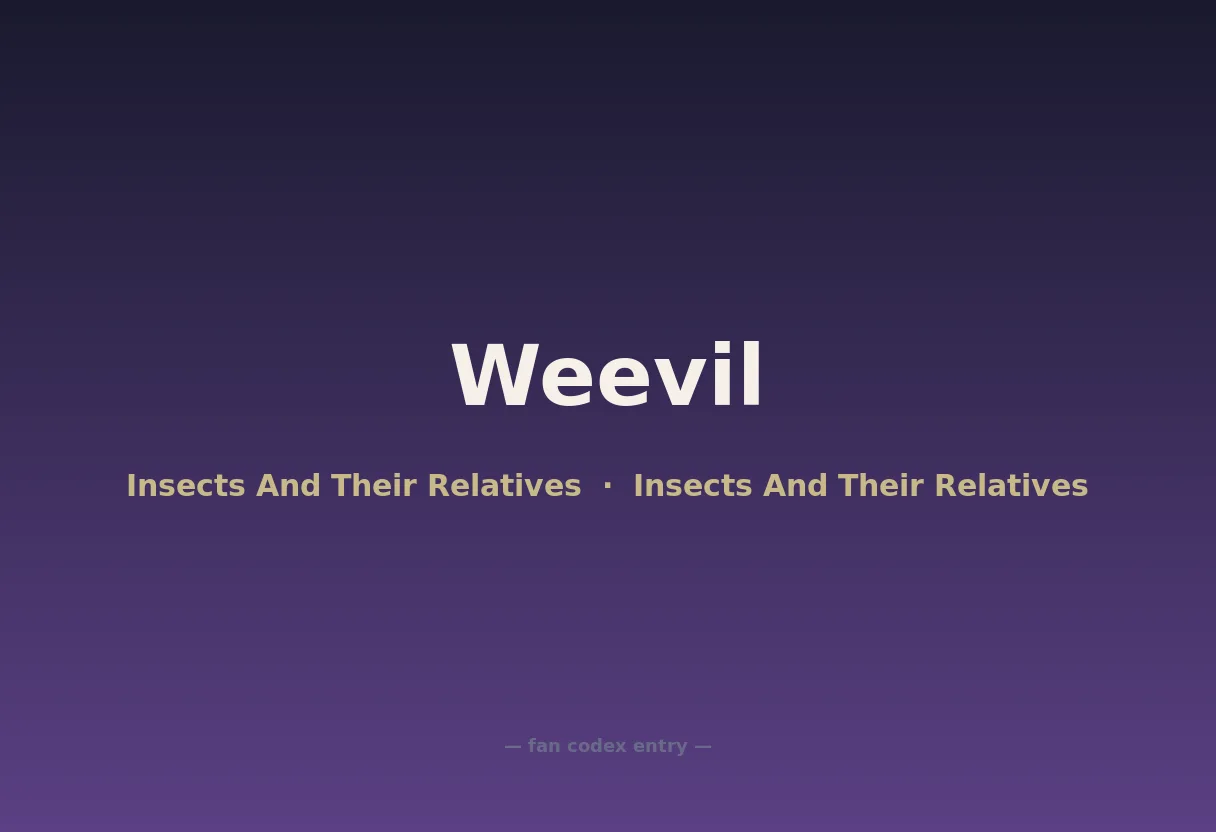 Weevil