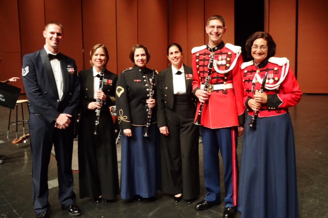 ClarinetFest DC military band clarinet soloists