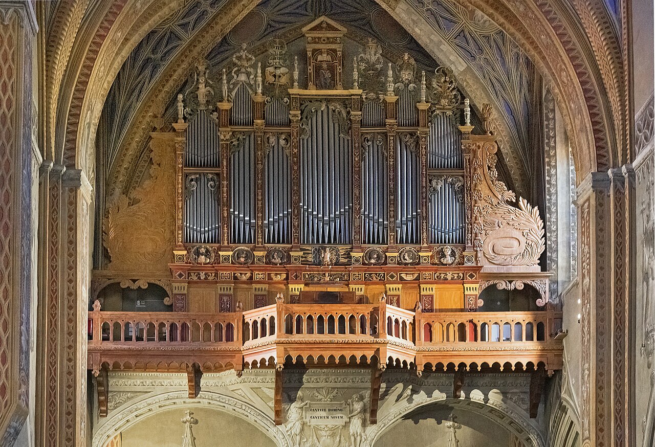 (Lavaur) Cathédrale Saint-Alain - Pipe Organ PalissyPM81000199