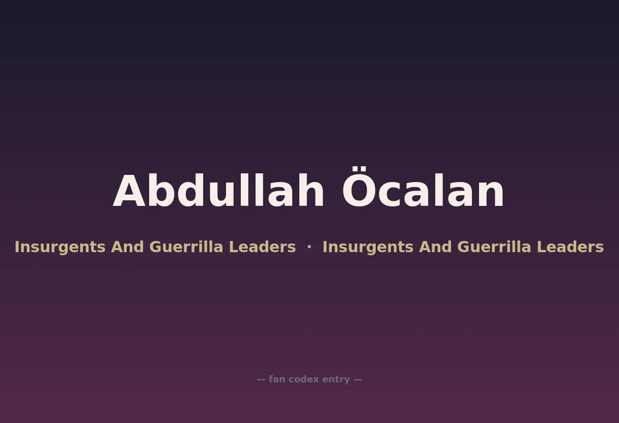 Abdullah Öcalan