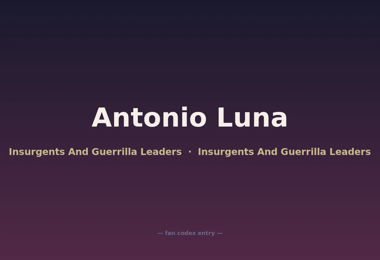 Antonio Luna