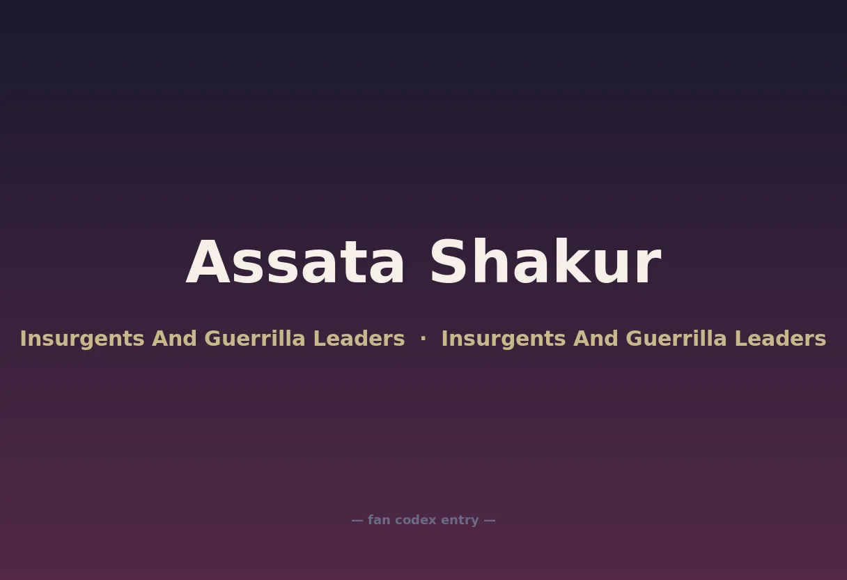 Assata Shakur