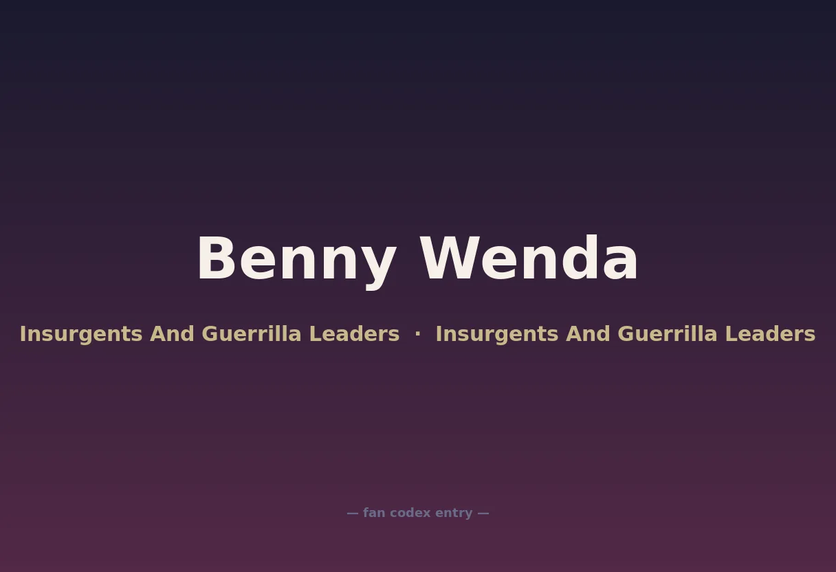 Benny Wenda