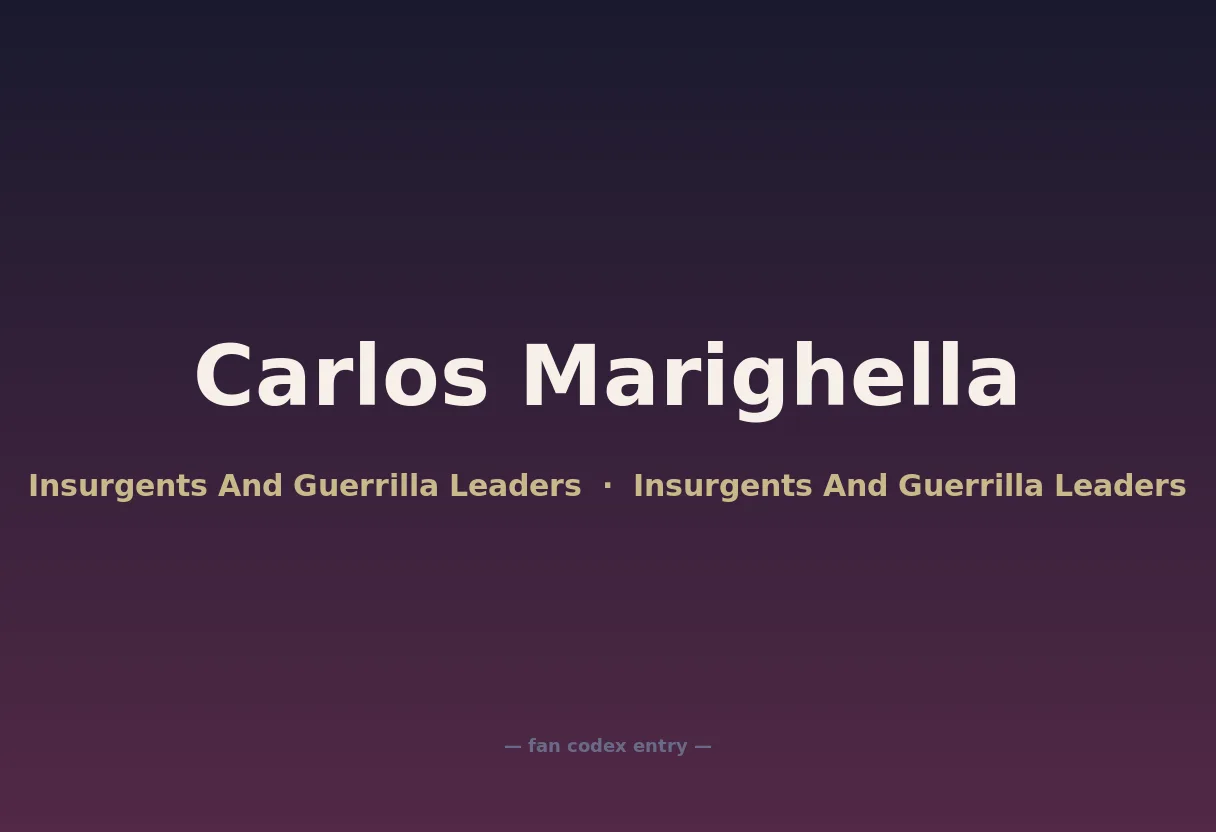 Carlos Marighella
