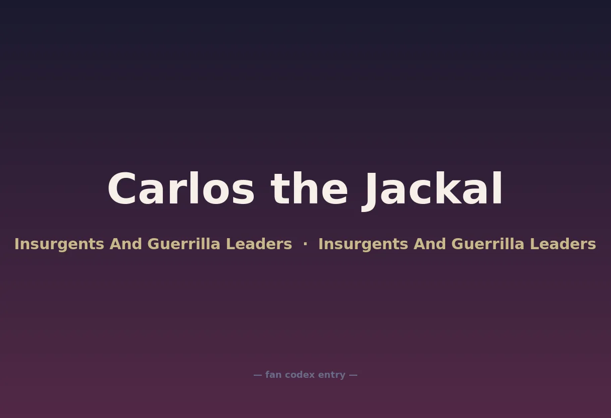 Carlos the Jackal