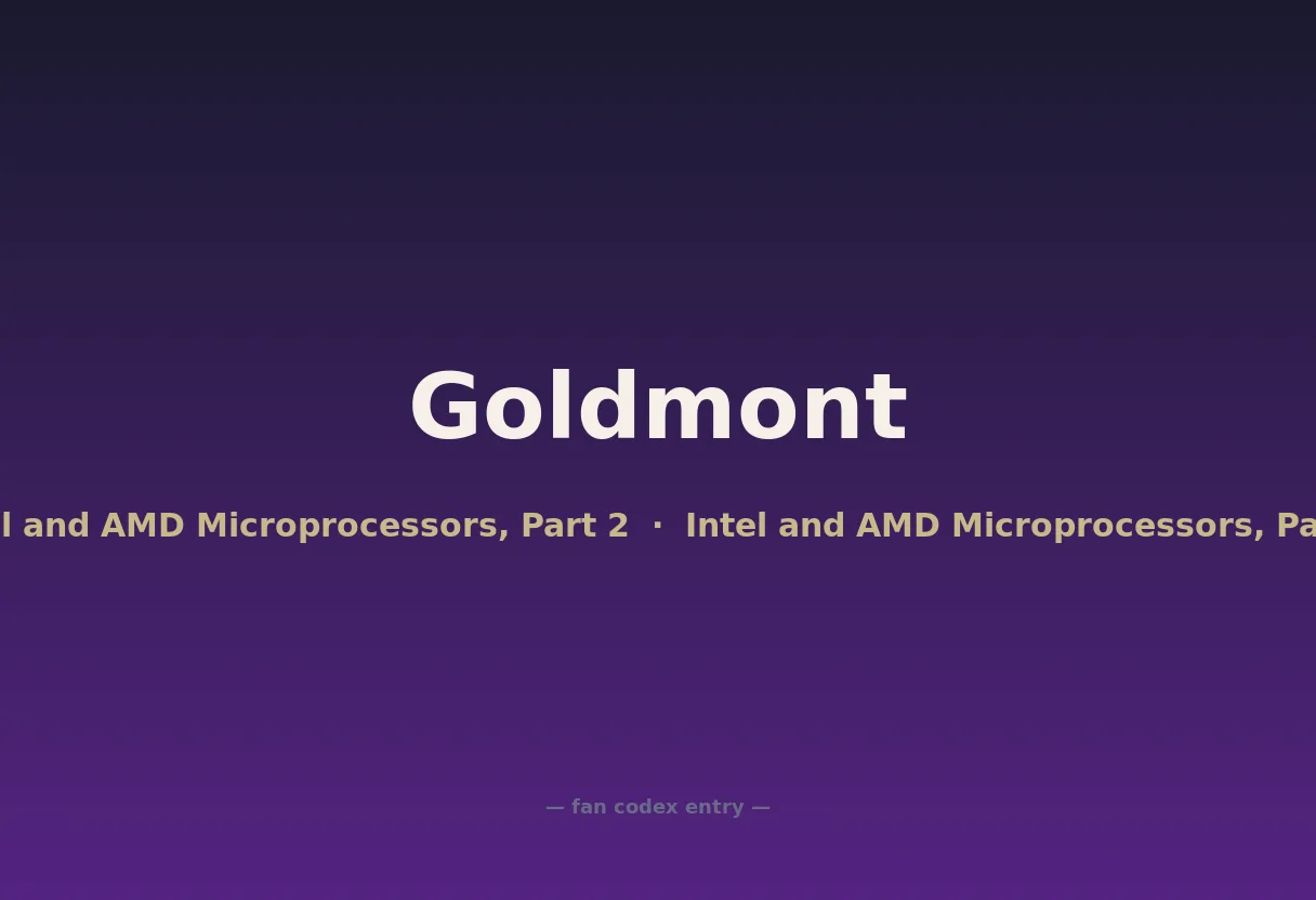 Goldmont