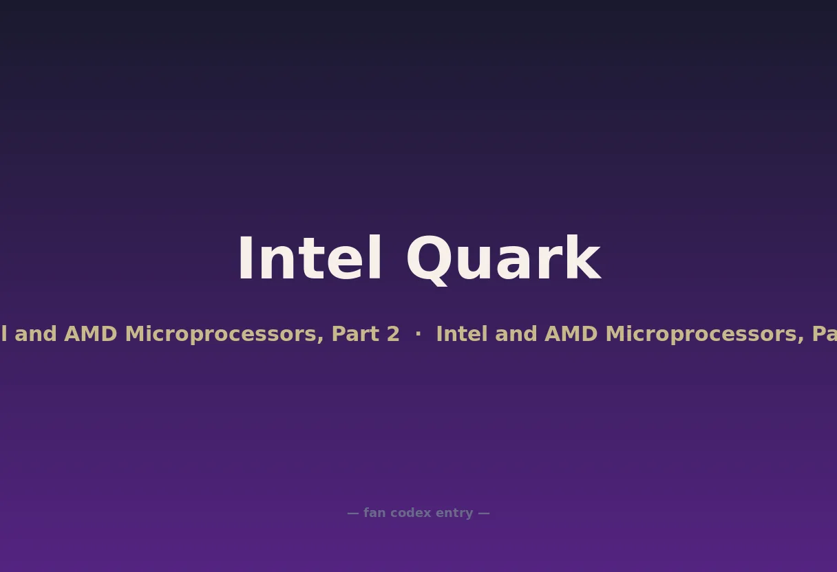 Intel Quark