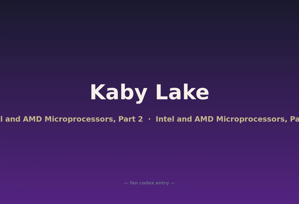 Kaby Lake