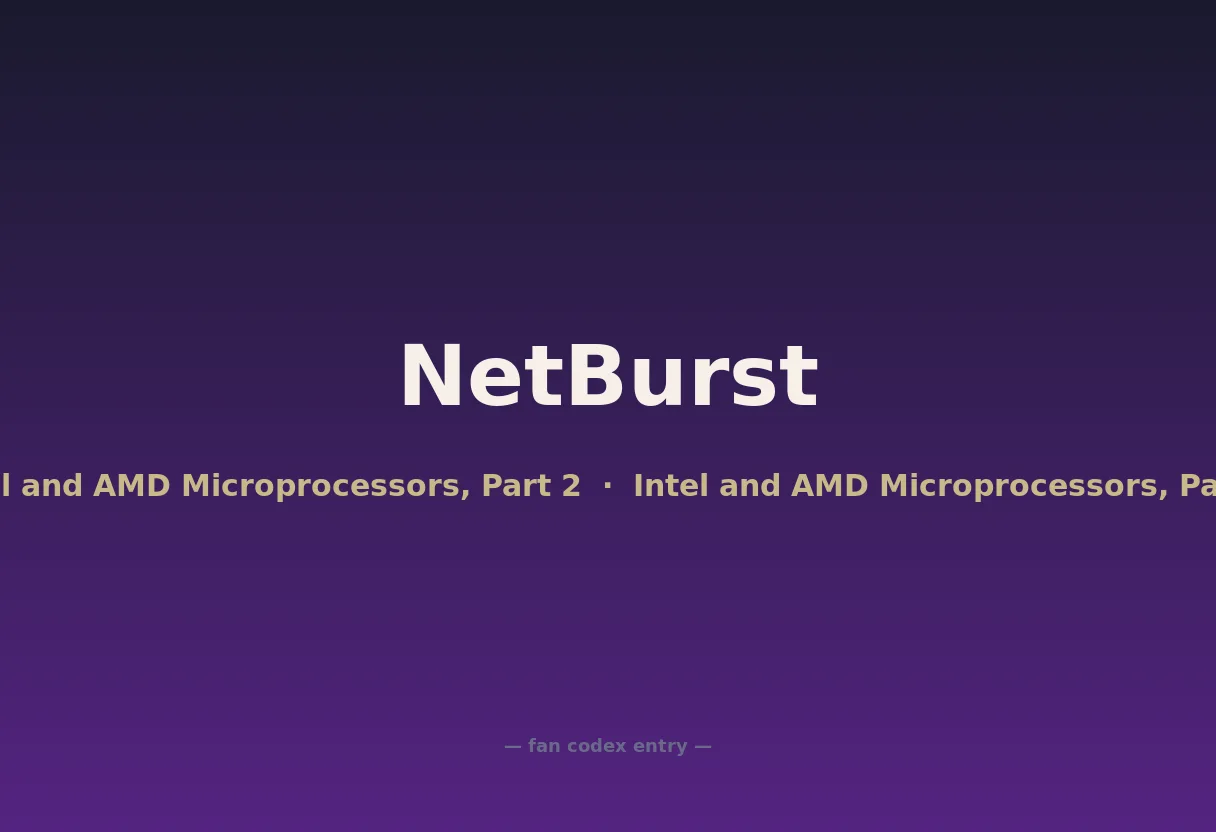 NetBurst