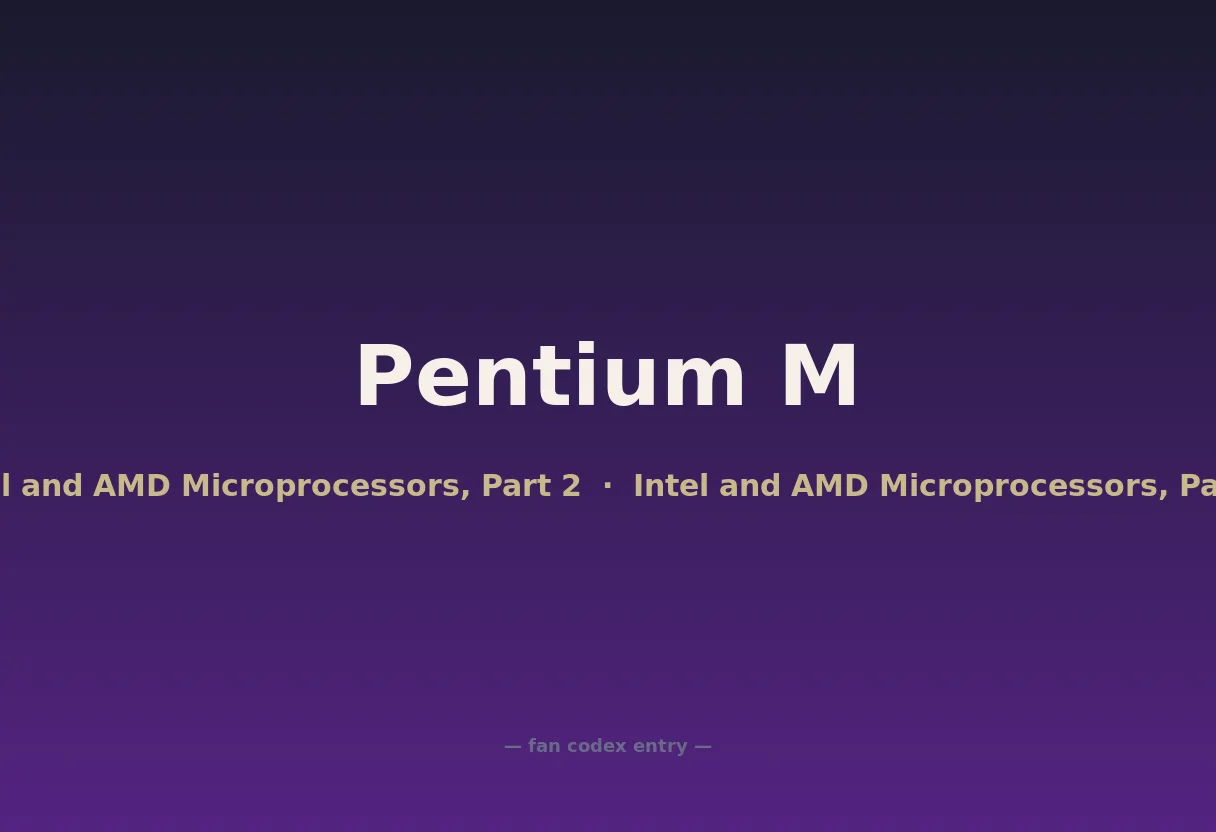 Pentium M