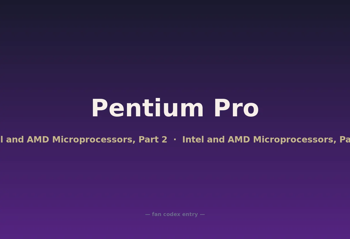Pentium Pro