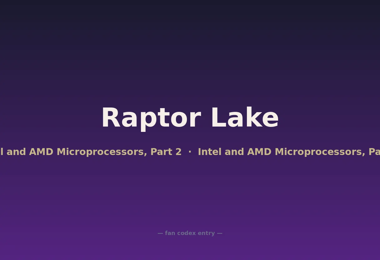 Raptor Lake