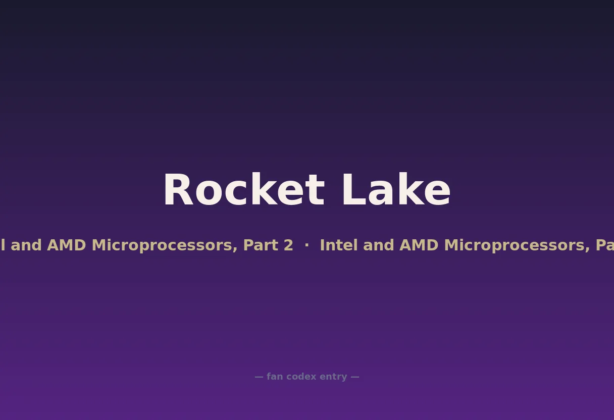 Rocket Lake