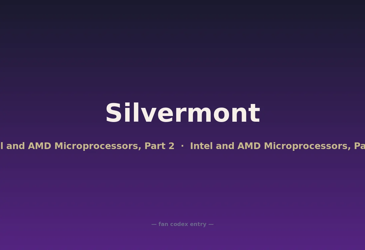 Silvermont