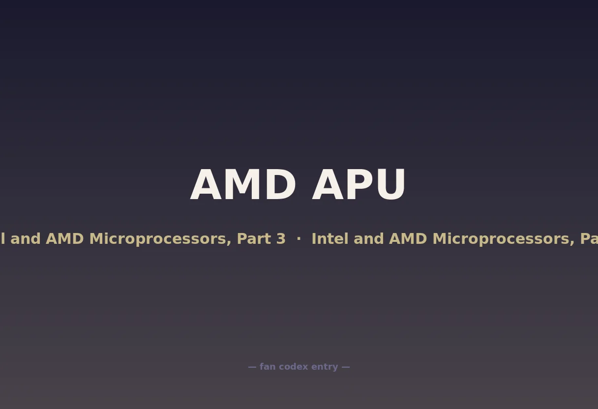 AMD APU