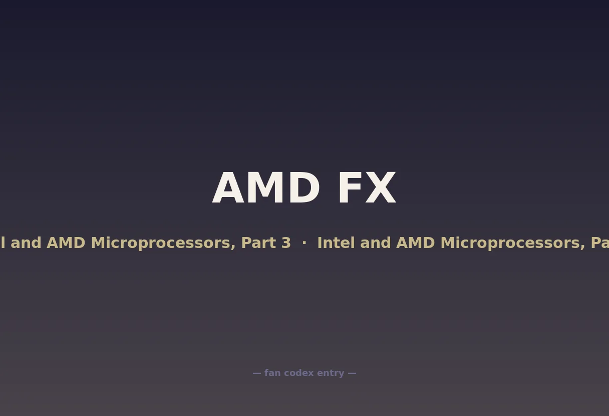 AMD FX