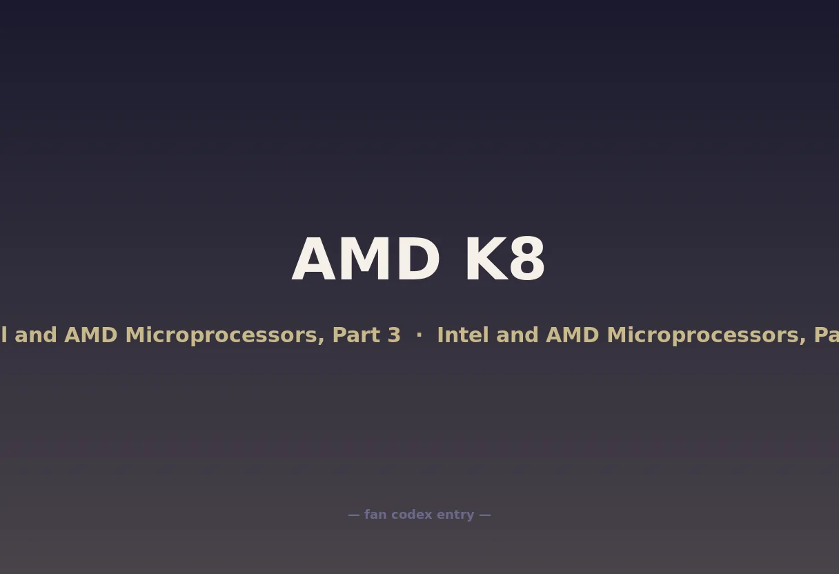 AMD K8
