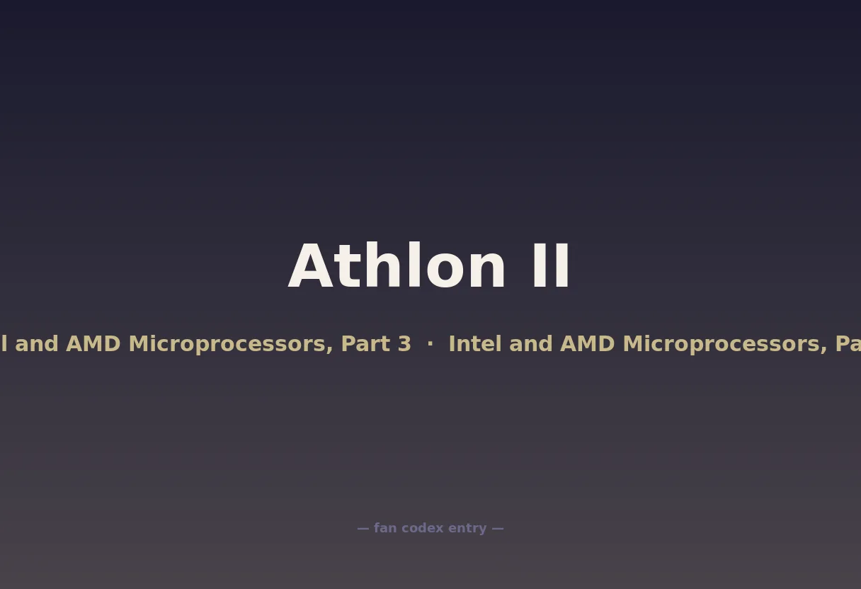 Athlon II