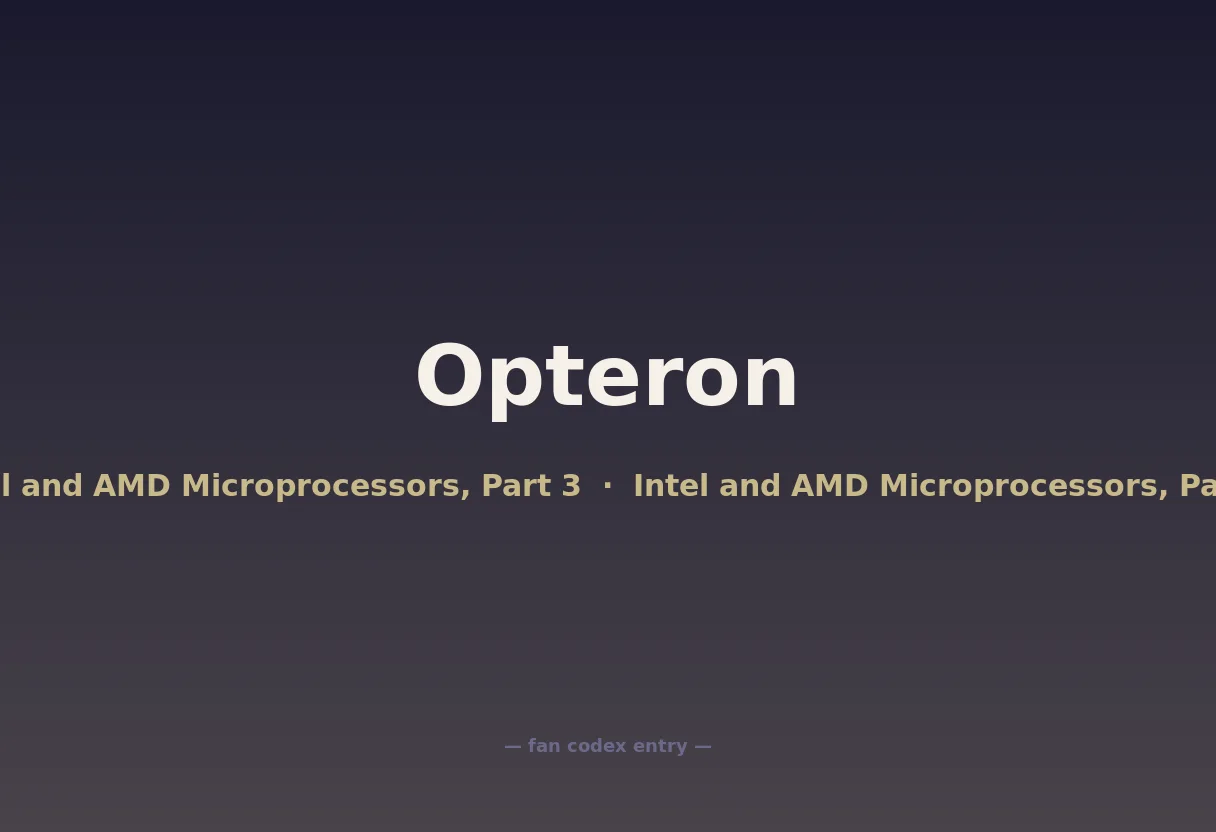 Opteron