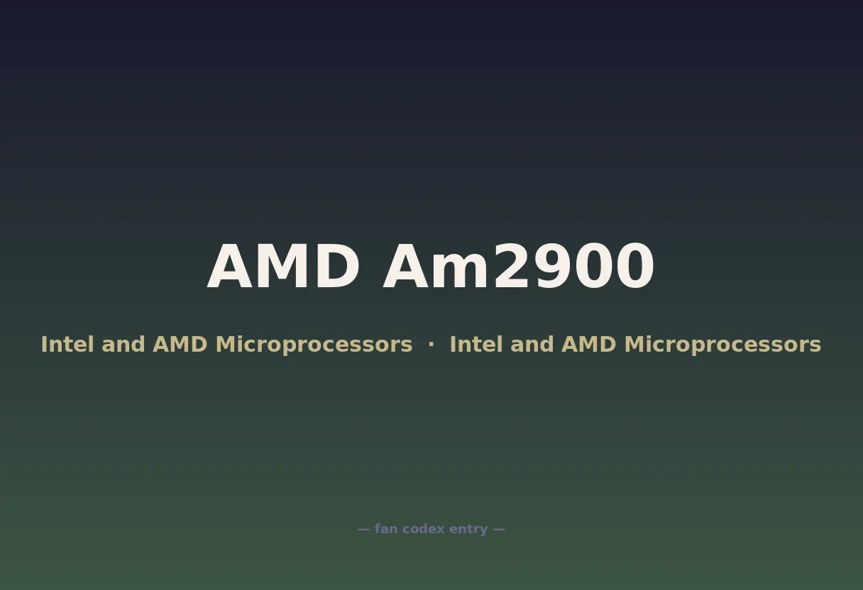 AMD Am2900
