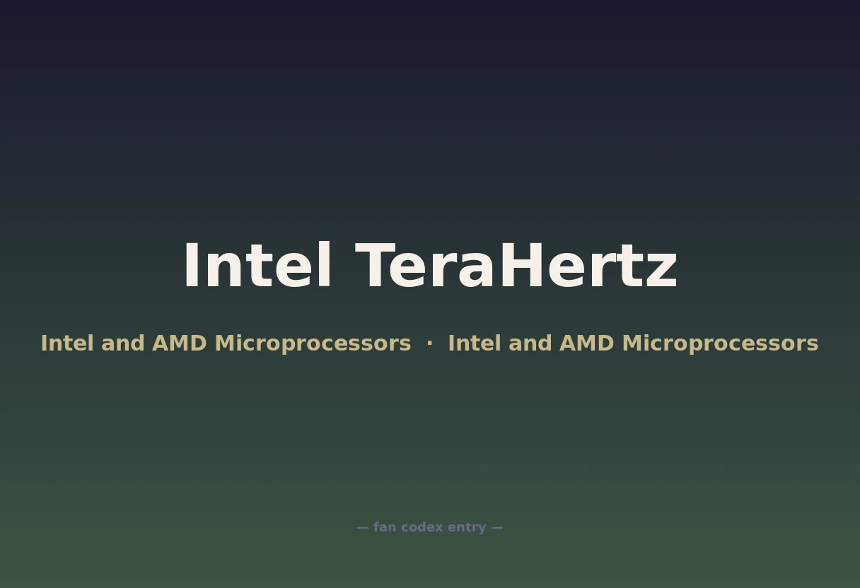 Intel TeraHertz