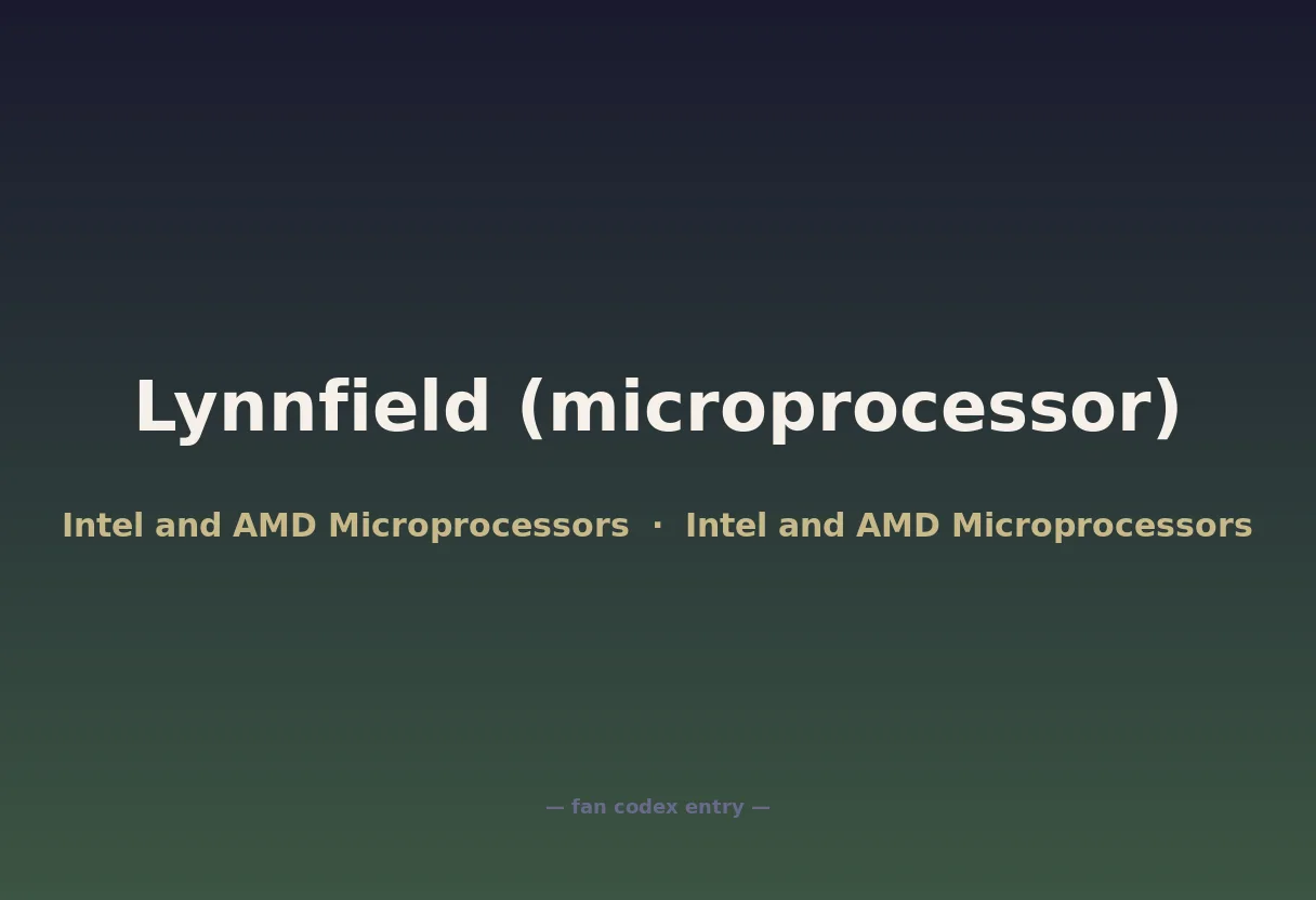 Lynnfield (microprocessor)