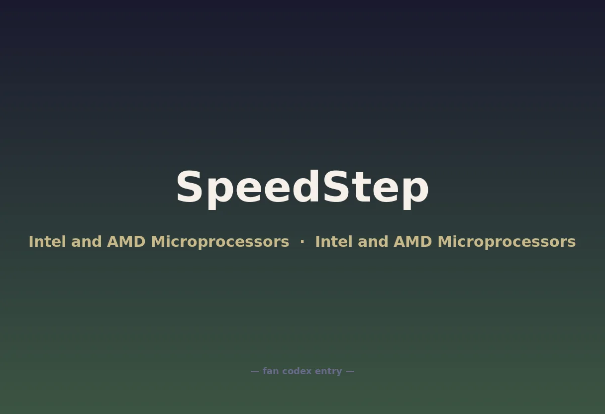 SpeedStep