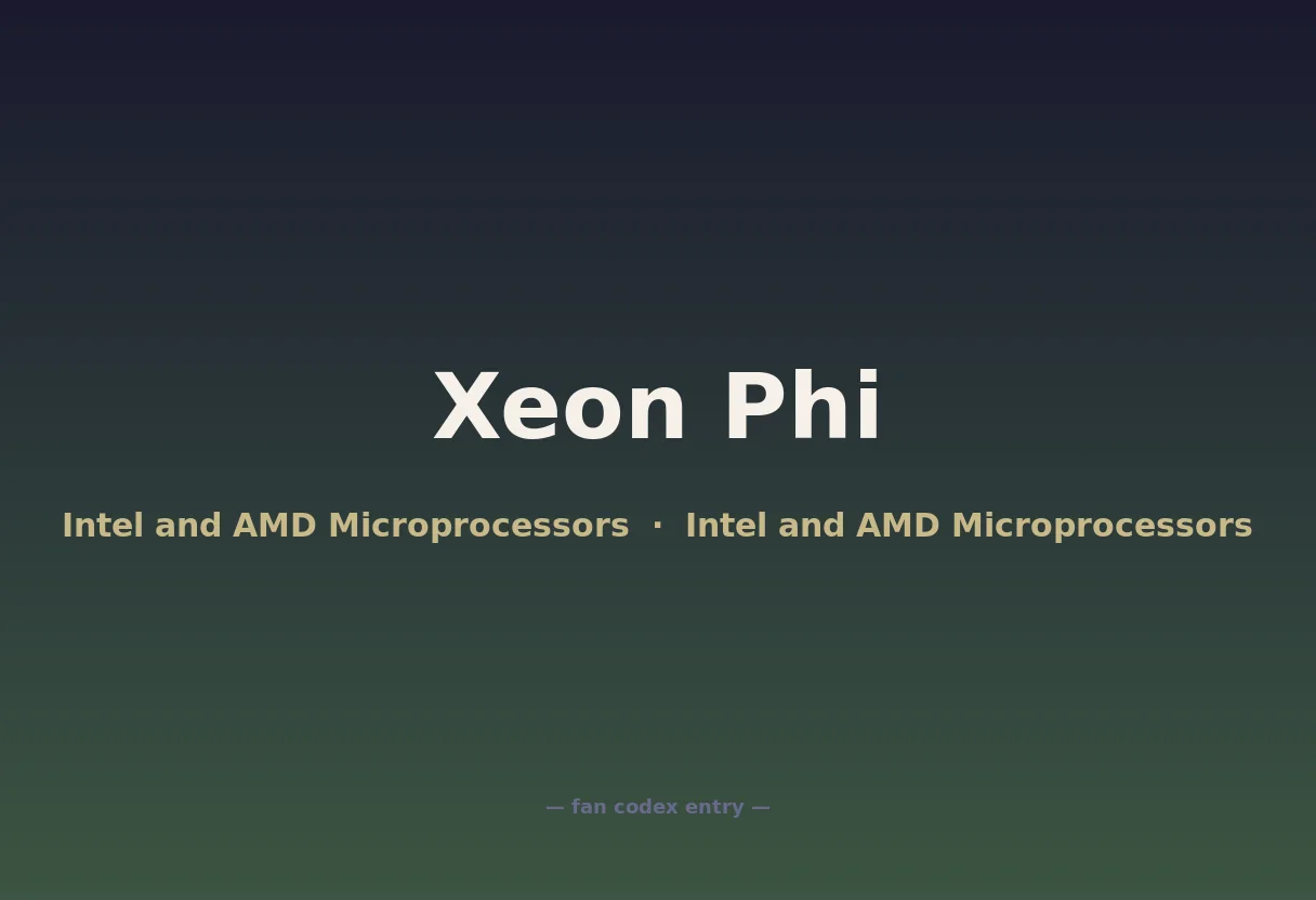 Xeon Phi