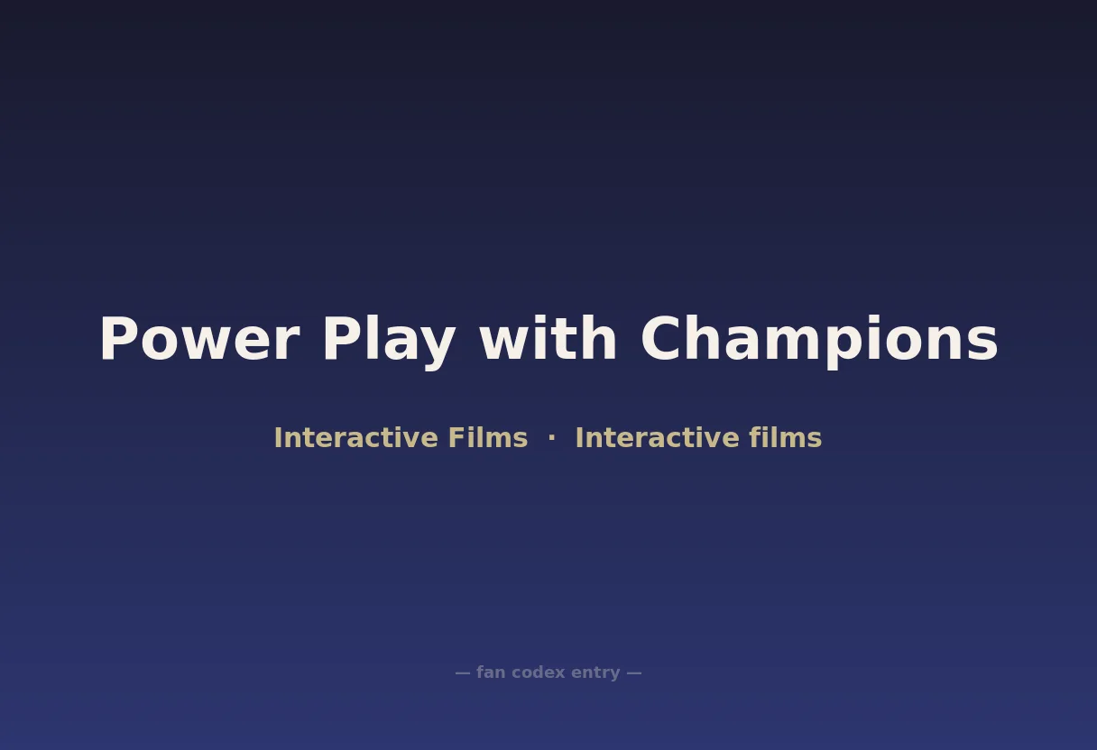 Power Play with Champions