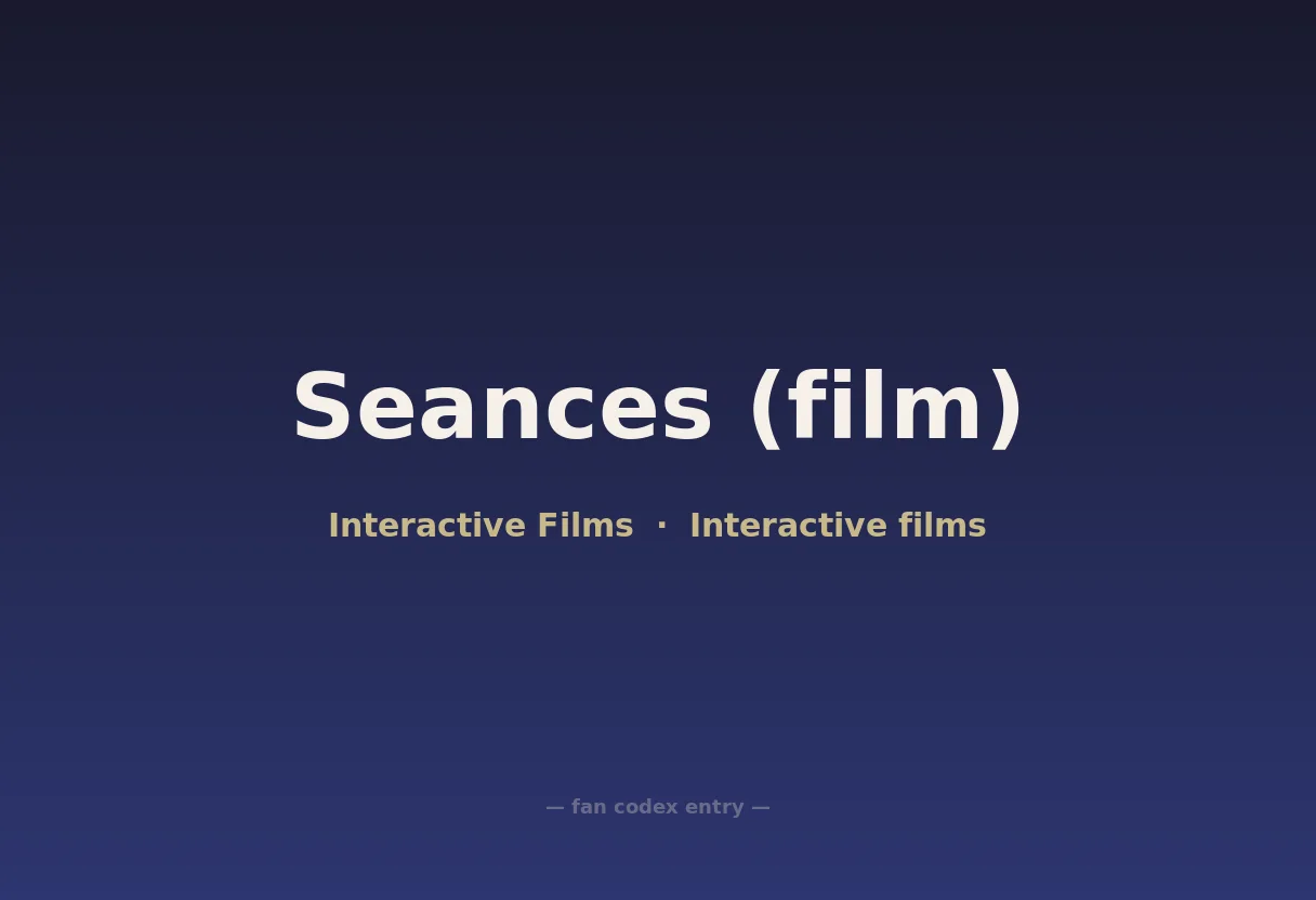 Seances (film)