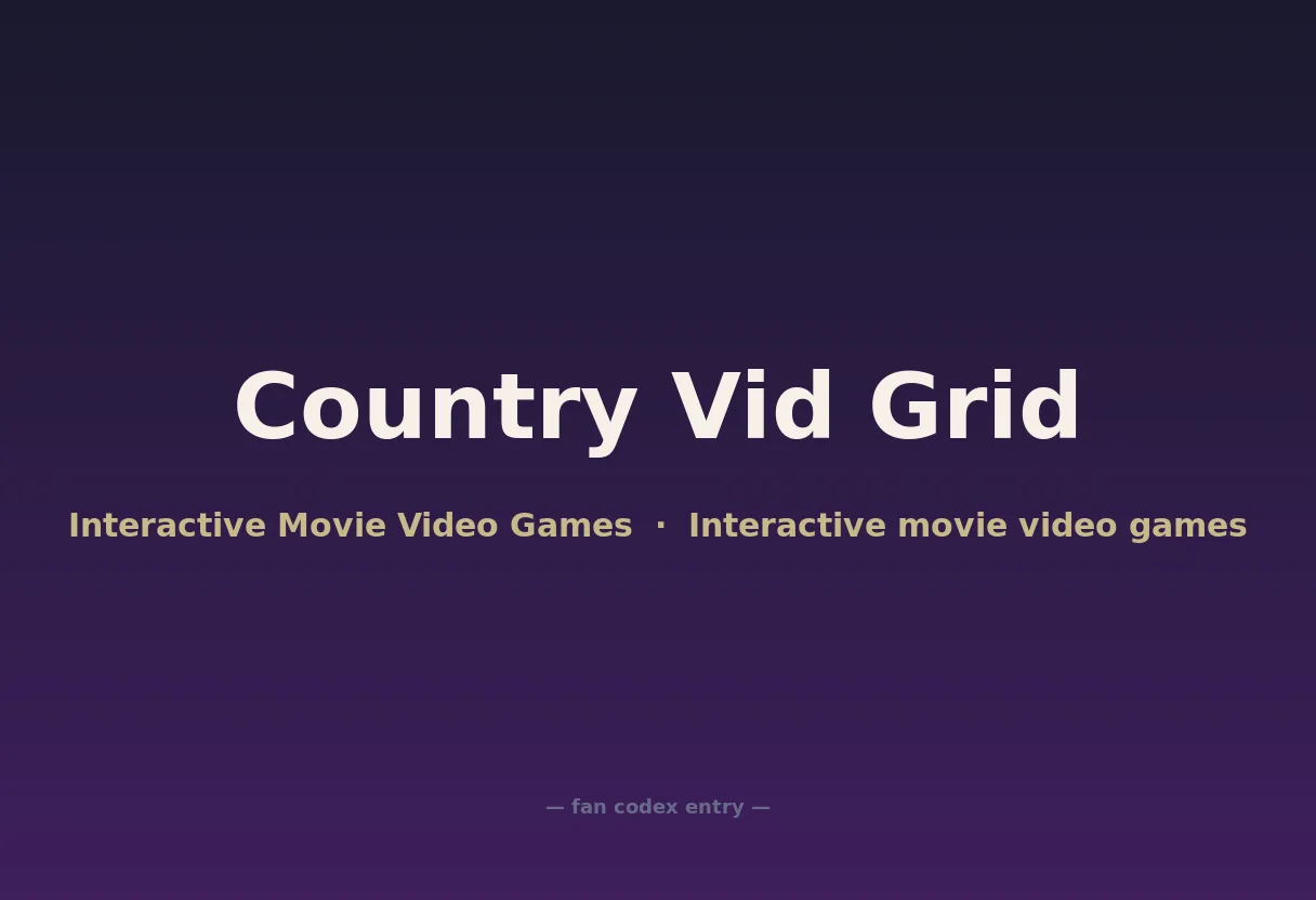 Country Vid Grid