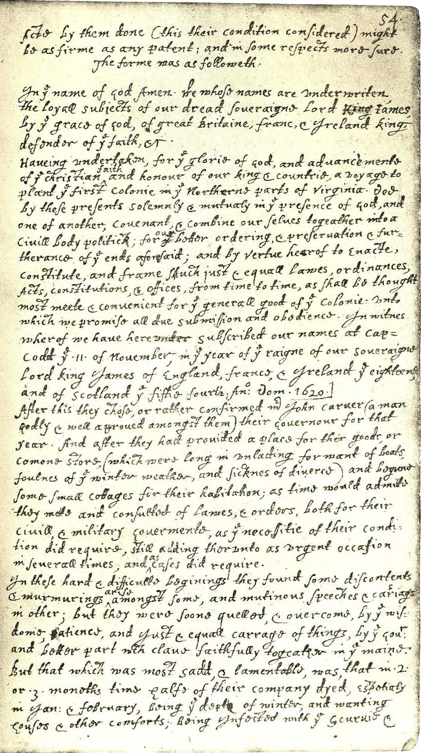 Mayflower Compact