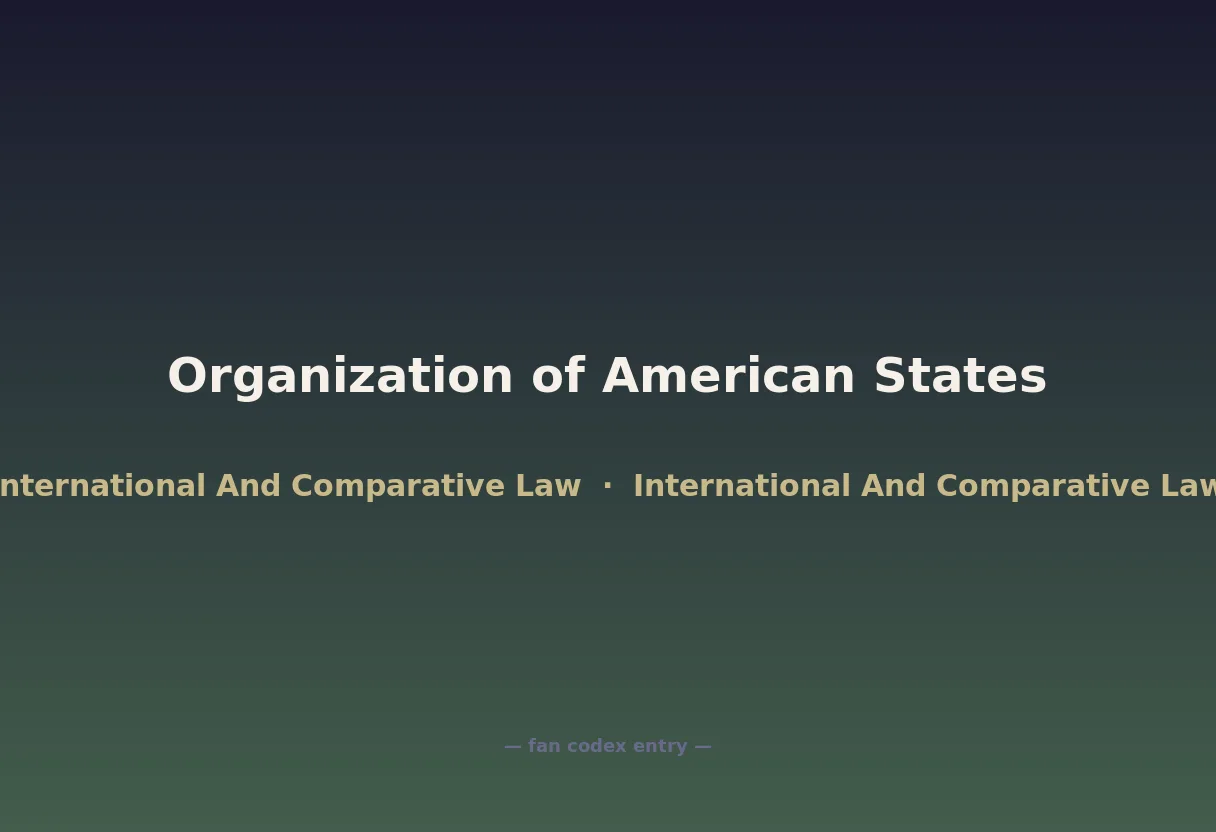 Organization of American States