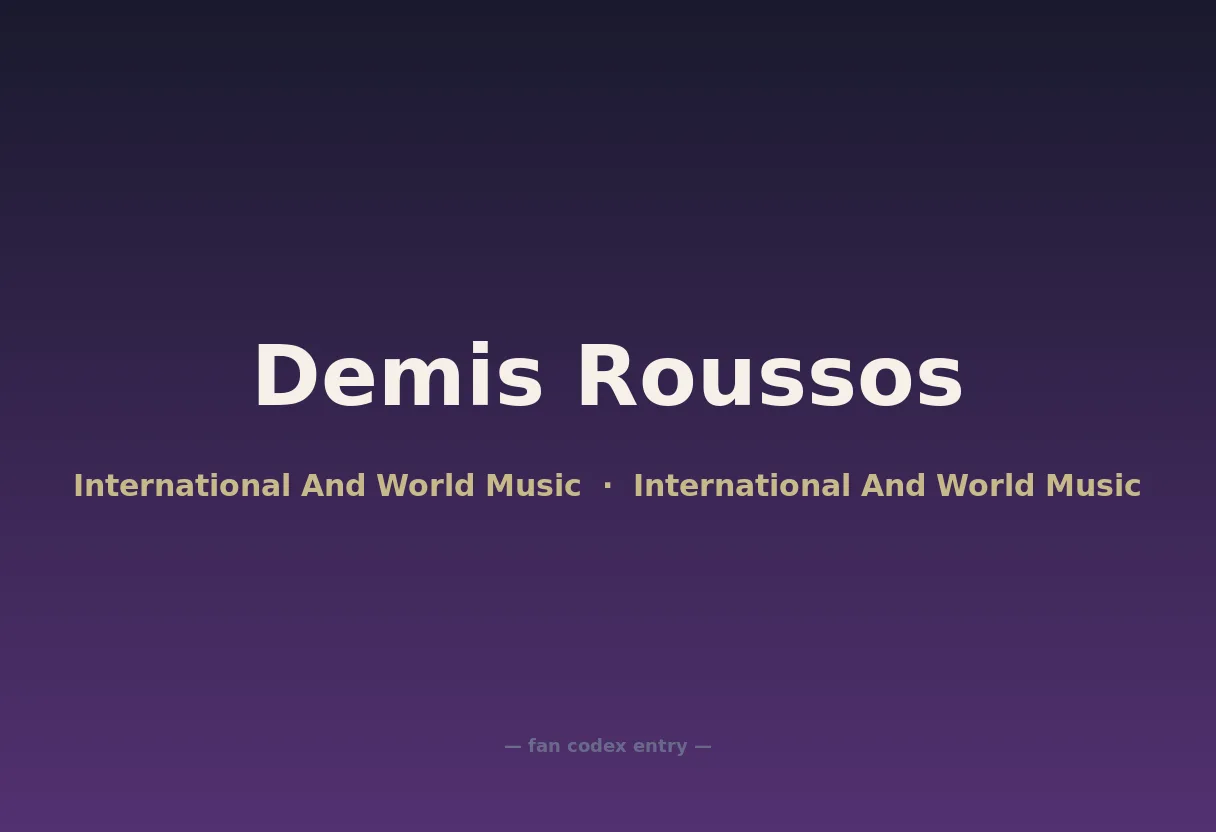 Demis Roussos