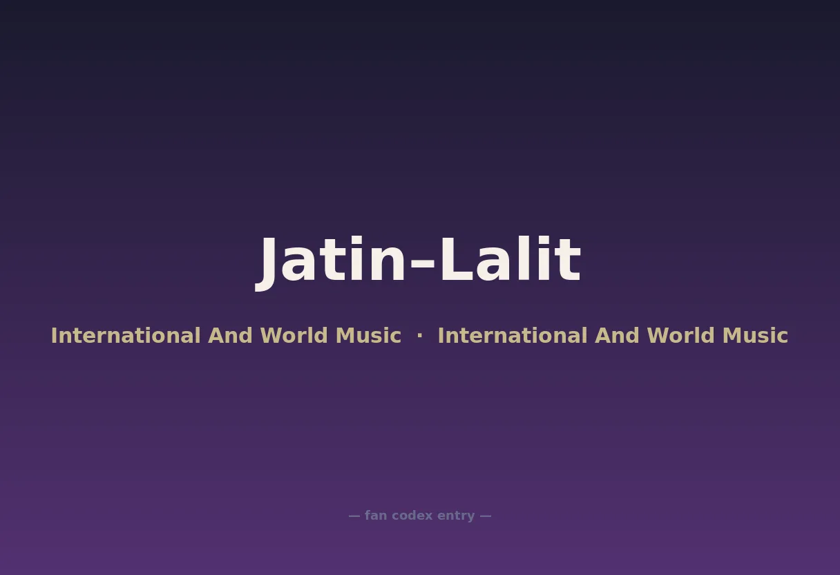 Jatin–Lalit