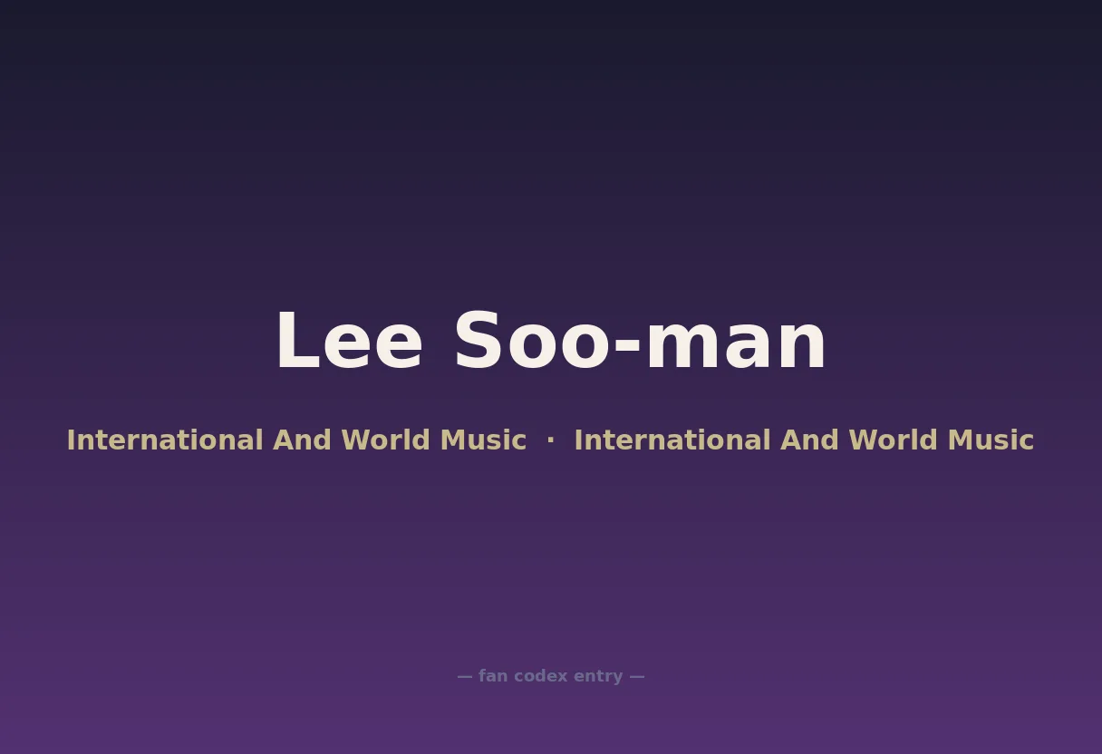 Lee Soo-man