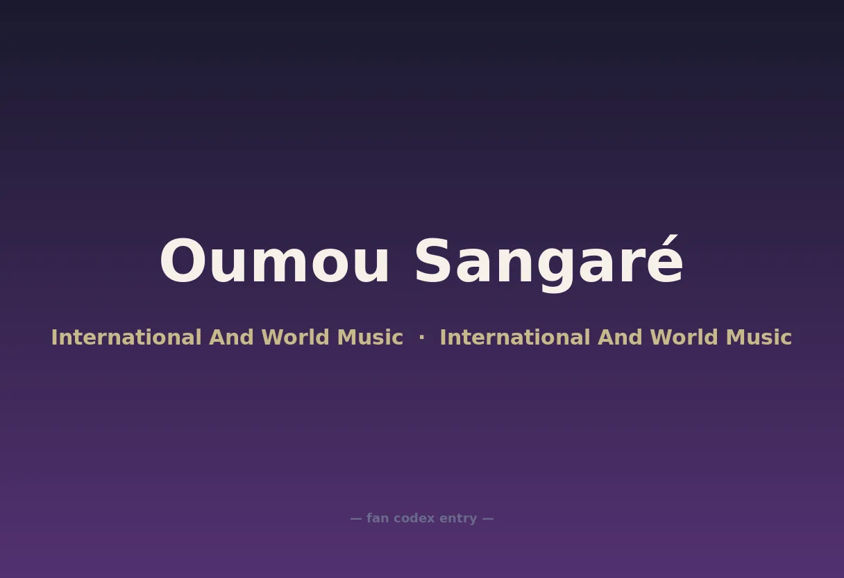 Oumou Sangaré