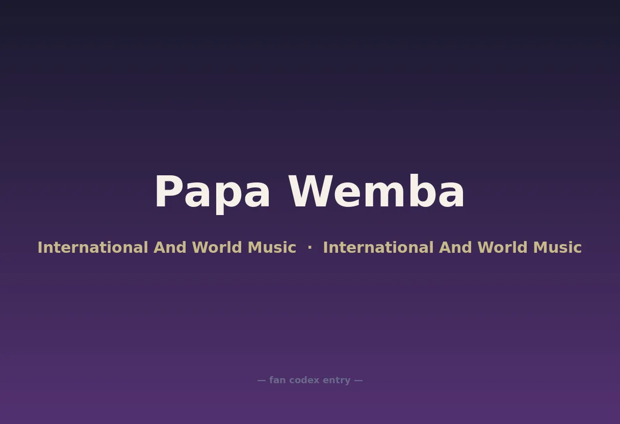 Papa Wemba