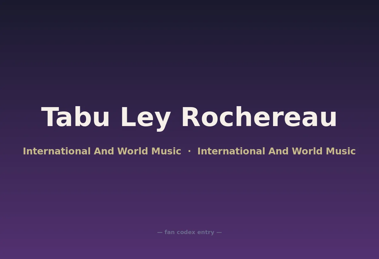 Tabu Ley Rochereau
