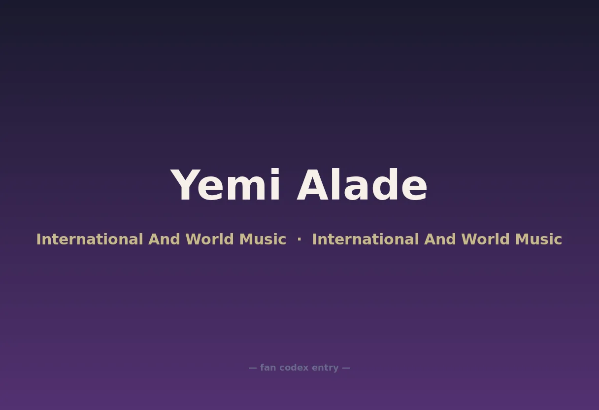 Yemi Alade