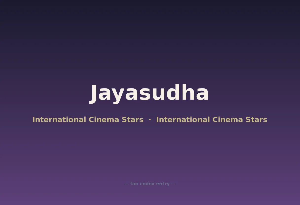 Jayasudha